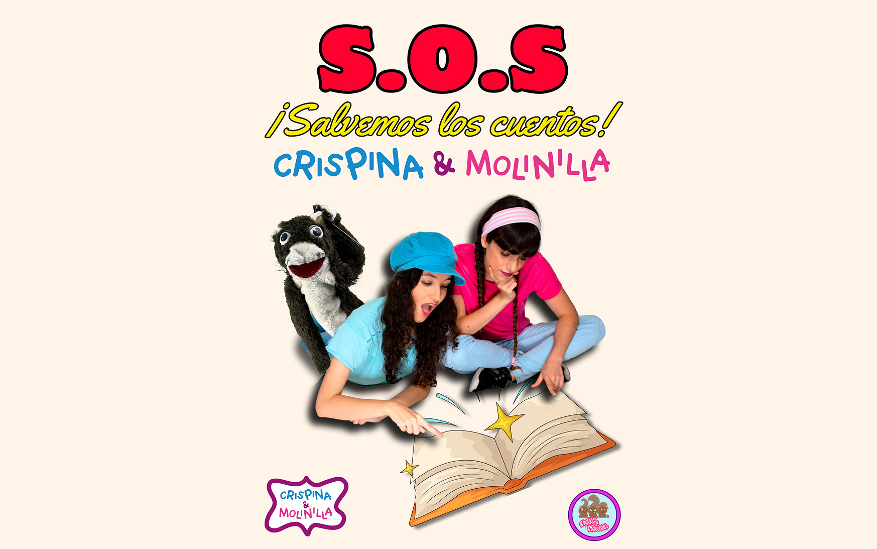 SOS Salvemos los cuentos, la nueva obra de Crispina y Molinilla
							vista previa